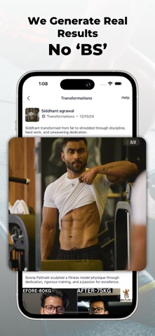 Shape Me Fitness Coach screenshot