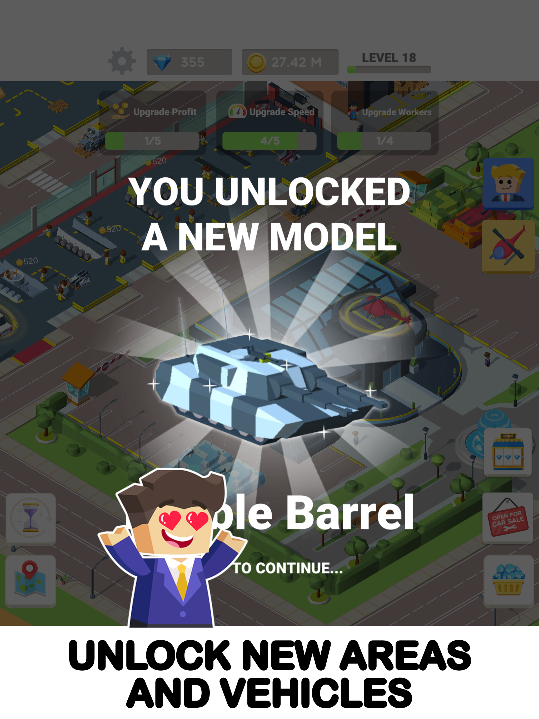 Car Factory Manager: Idle Game screenshot 13