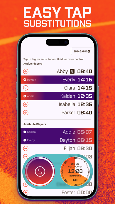 InTimer: Youth Sports Timer Screenshot