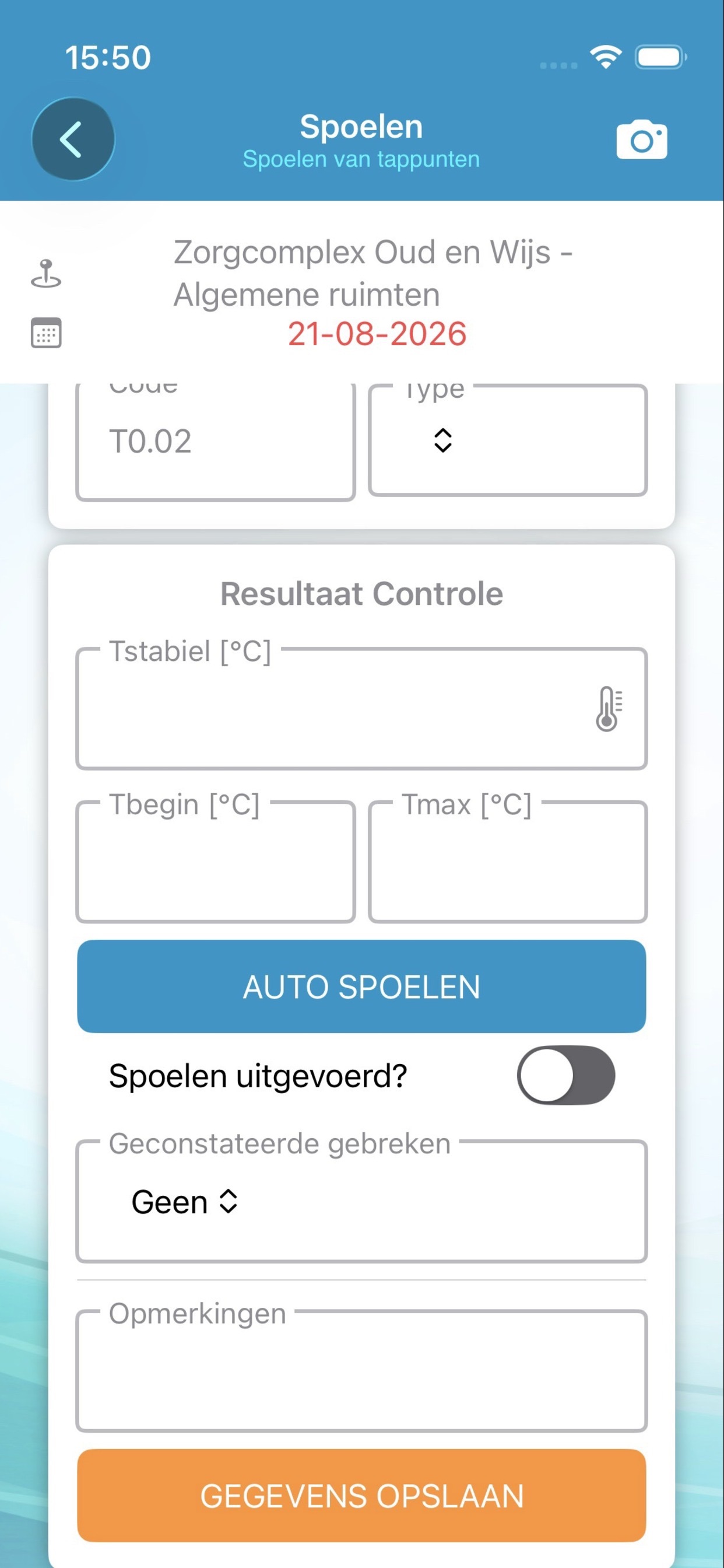 Screenshot 1 of Legionella Online