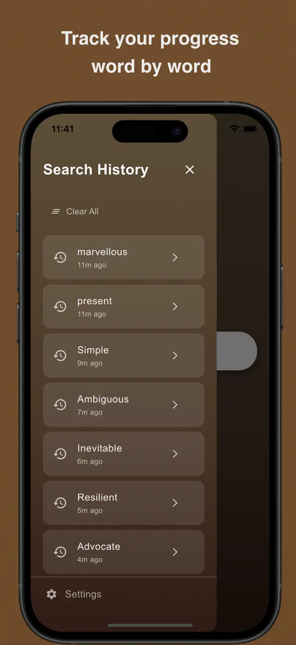 #6. Simple Dictionary (iOS) Tekijänä: Kwun Ting Ho