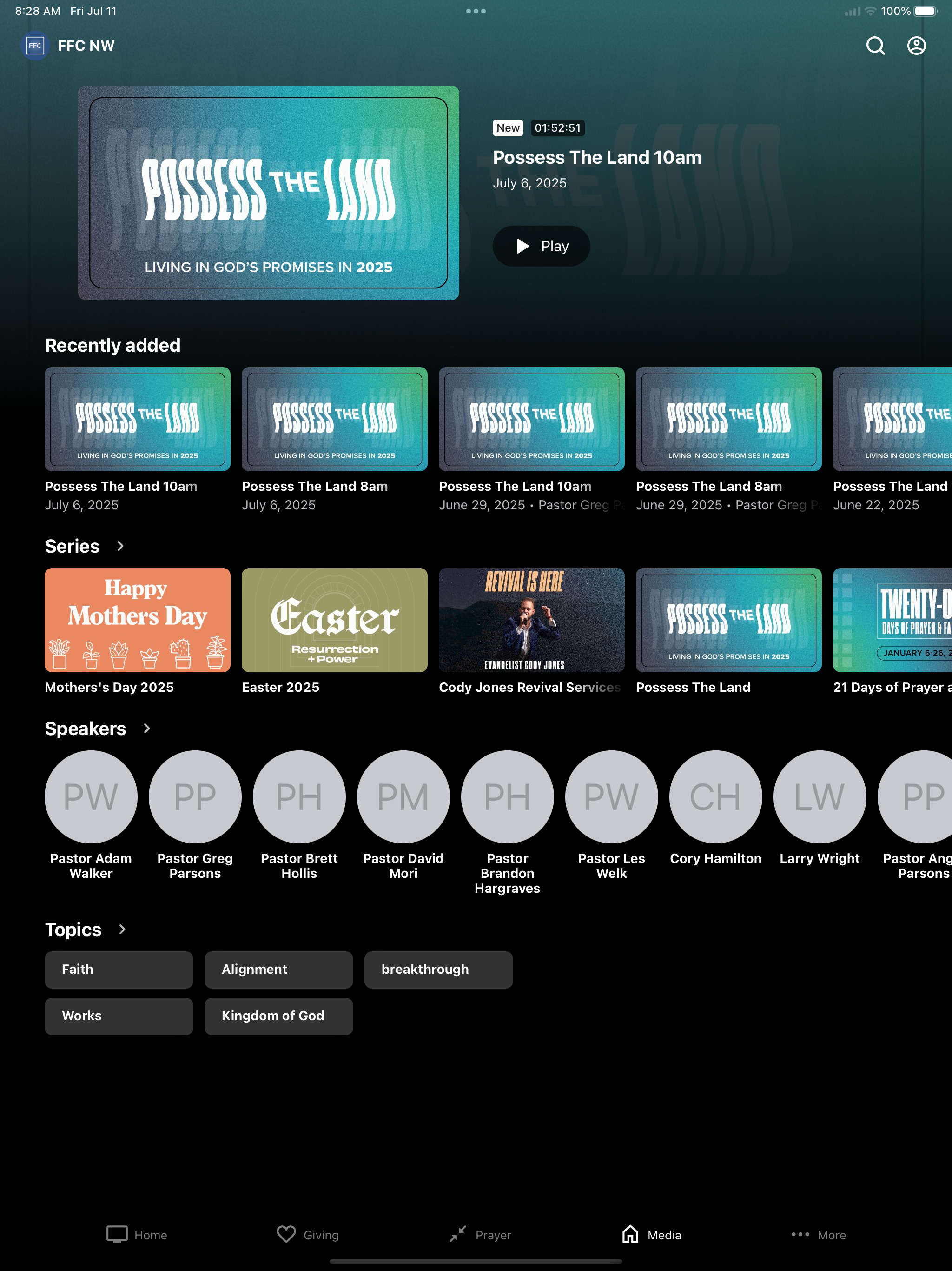 Faith Family Church NW screenshot 9