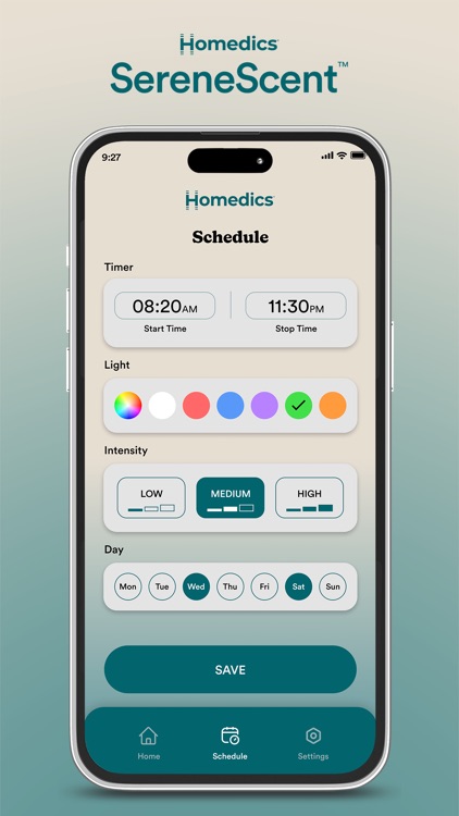Homedics SereneScent screenshot-3