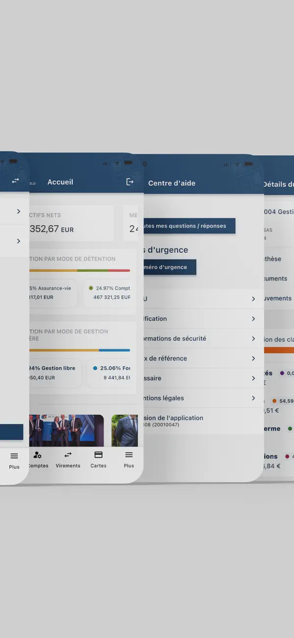 Screenshot #2 pour EdR Banque Privée