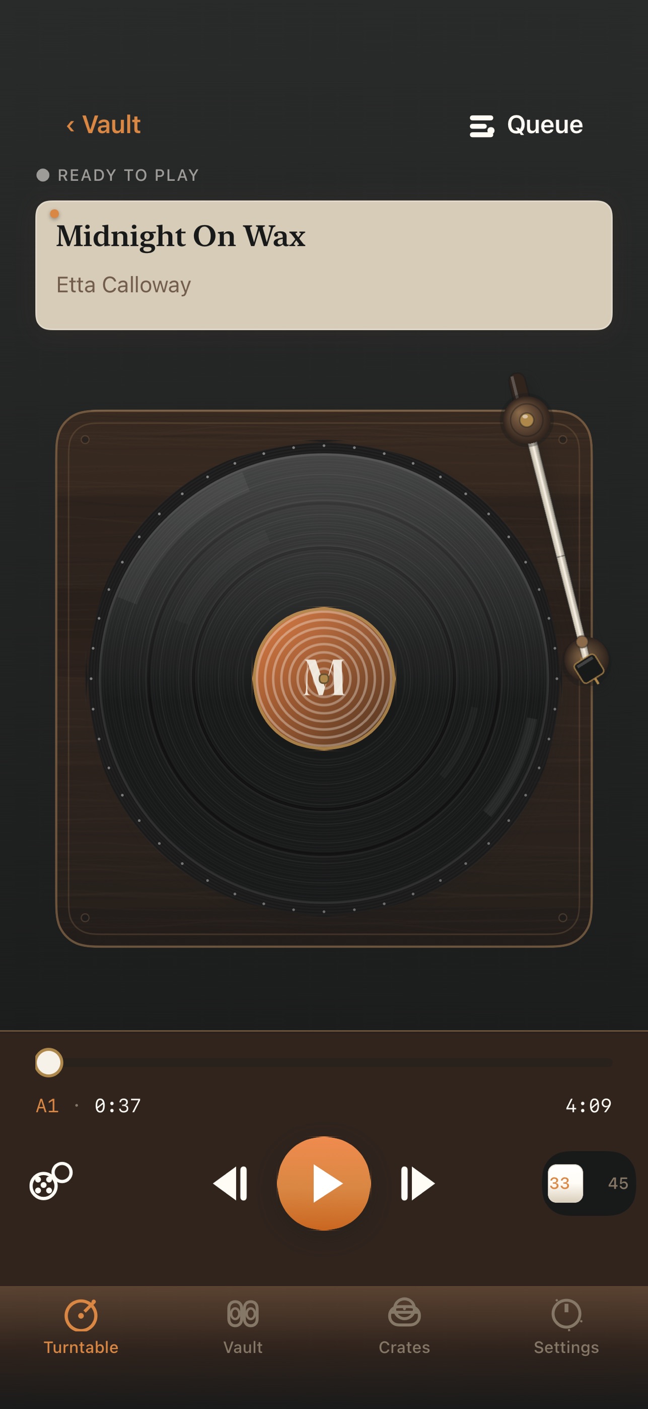 Screenshot 1 of VinylVault: Offline Turntable
