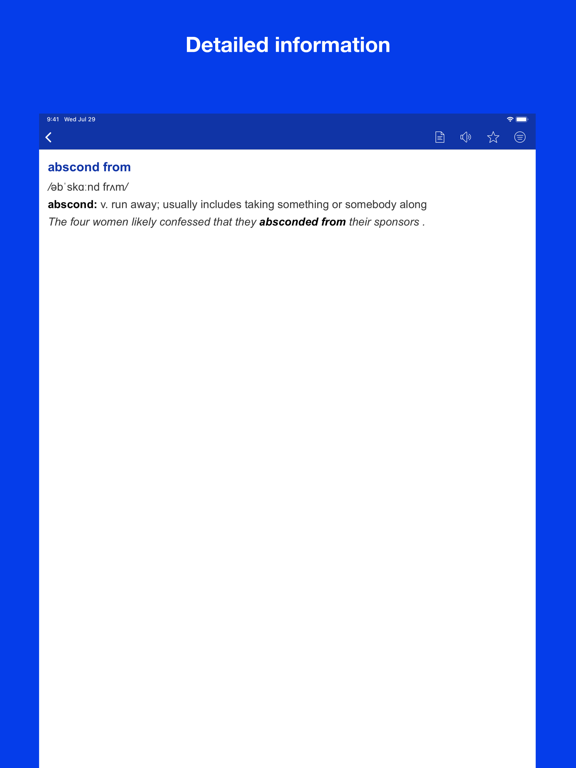Screenshot #6 pour English Collocation Flashcards