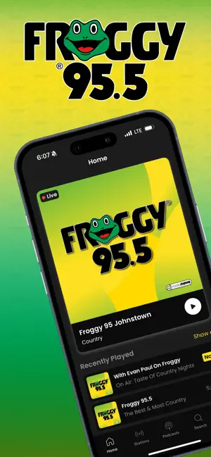 Froggy 95 Johnstown screenshot 1