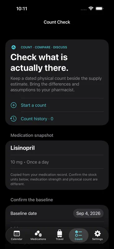 Refillrack: Medication Refills screenshot 1 of 3