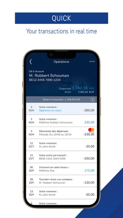 MyBank Belgium Screenshot