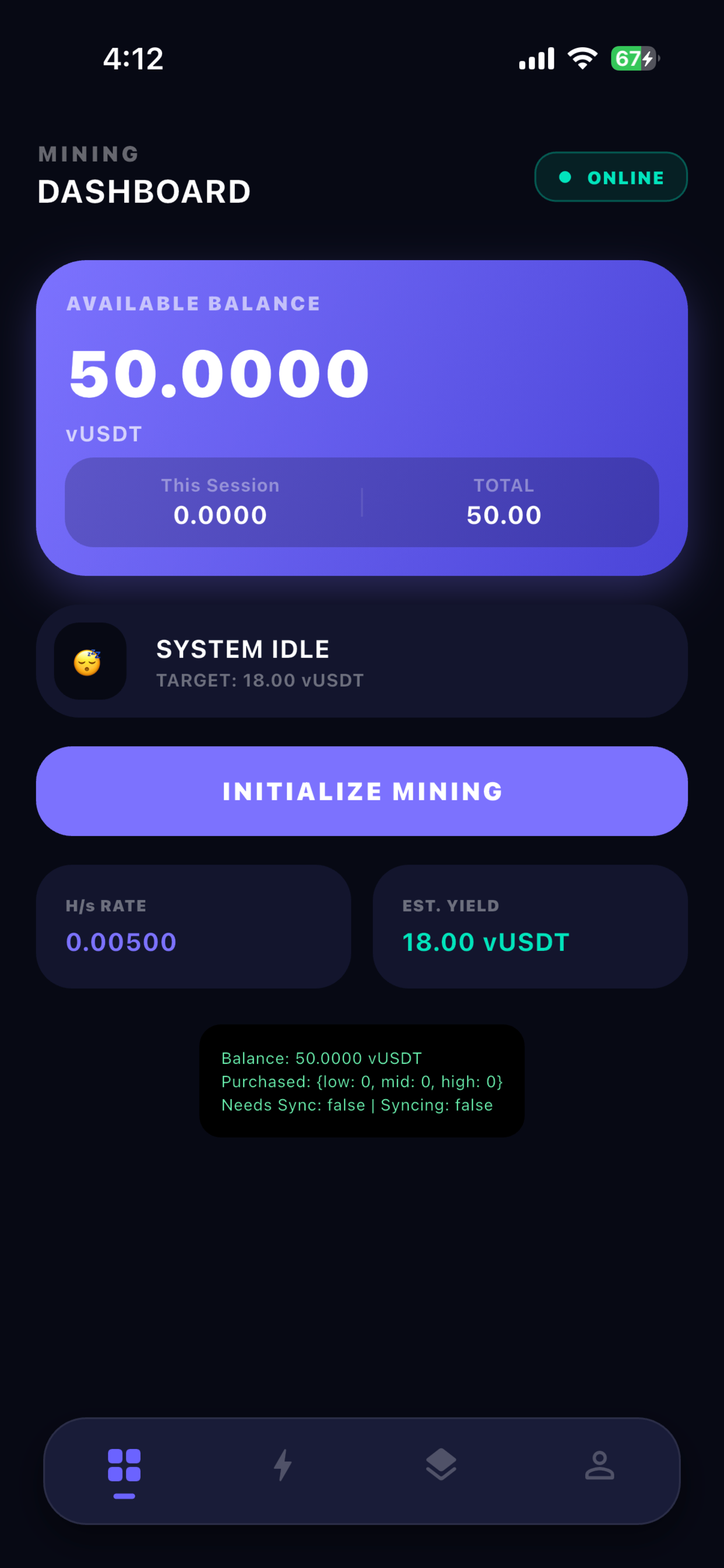 USDT Cloud Miner