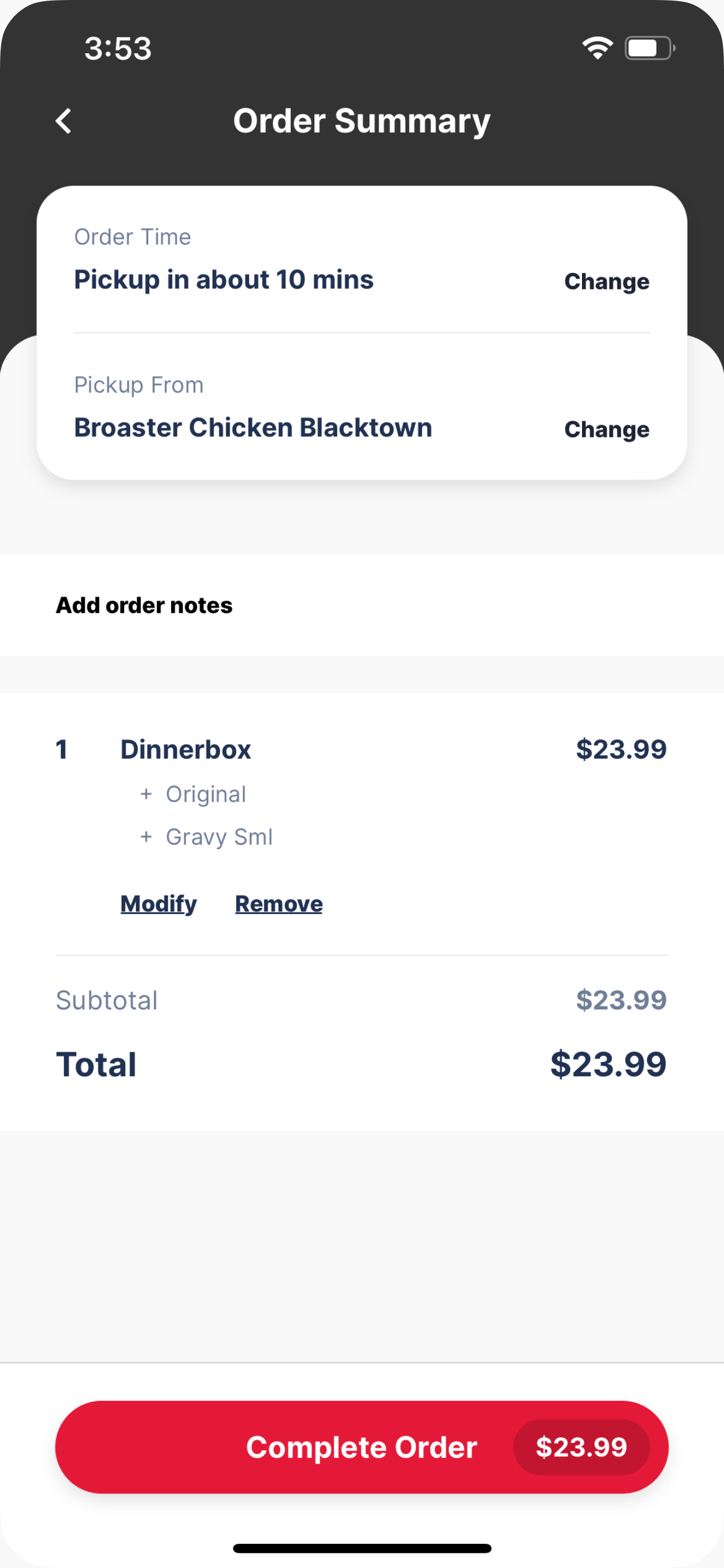 Broaster Chicken Blacktown screenshot 3
