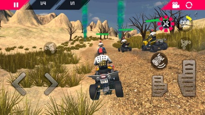 Offroad ATV Bike Desert Cross Screenshot