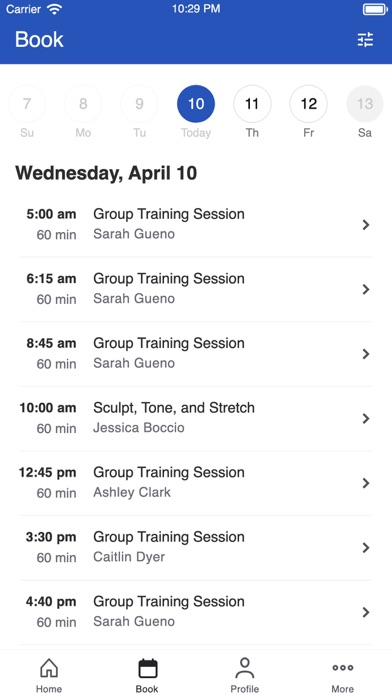 Shred Shed Fitness Screenshot