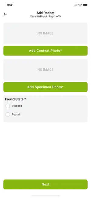 Rodent Log screenshot 2