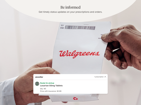 Walgreens iPad app afbeelding 7