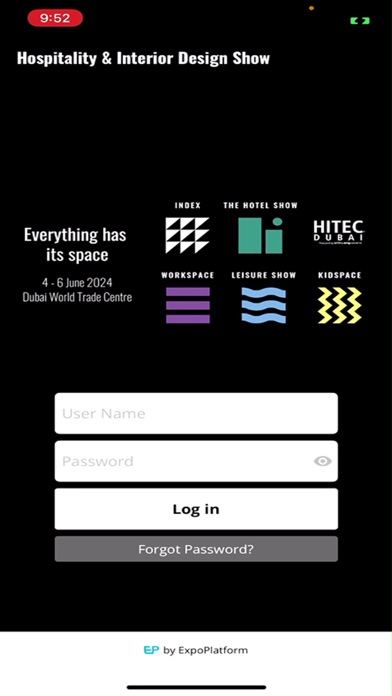 Hospitality & Interior Design Screenshot
