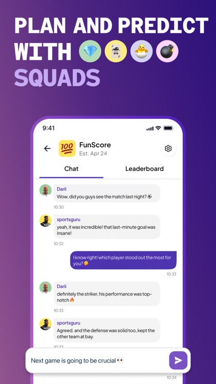 FunScore - Gamify Predictions screenshot-3