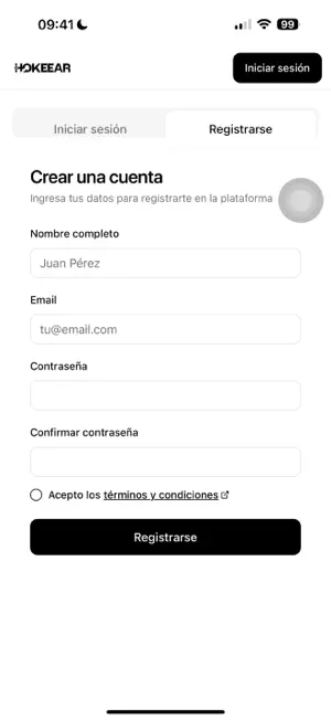 HokeearApp screenshot 2