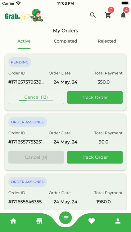 Grab & Go Delivery Services screenshot-4