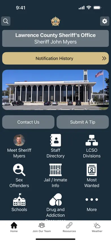 Lawrence County Sheriff TN screenshot 1