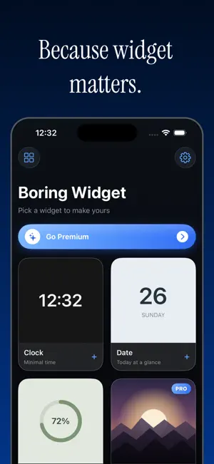 Boring Widget screenshot 2