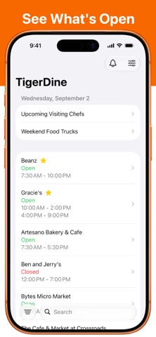 TigerDine for RIT Students Screenshot 1 of 6