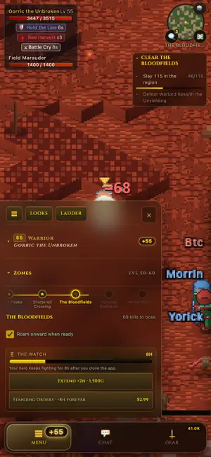 Stillmarch: Idle MMORPG screenshot 4