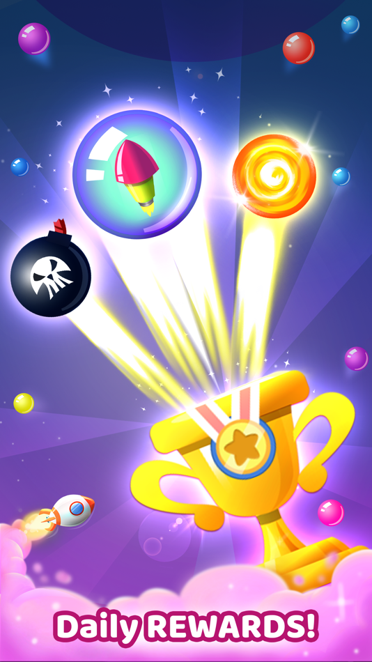 #4. Bubble Pop! Space Shooter Game (iOS) By: MadOverGames