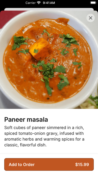 Moh Moh Licious app screenshot 3