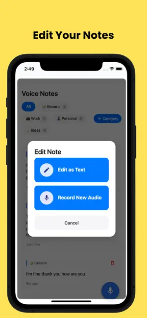 Voice Note: Audio Notes AI screenshot 3
