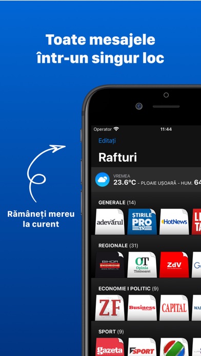 Screenshot #1 pour Ziare Românești