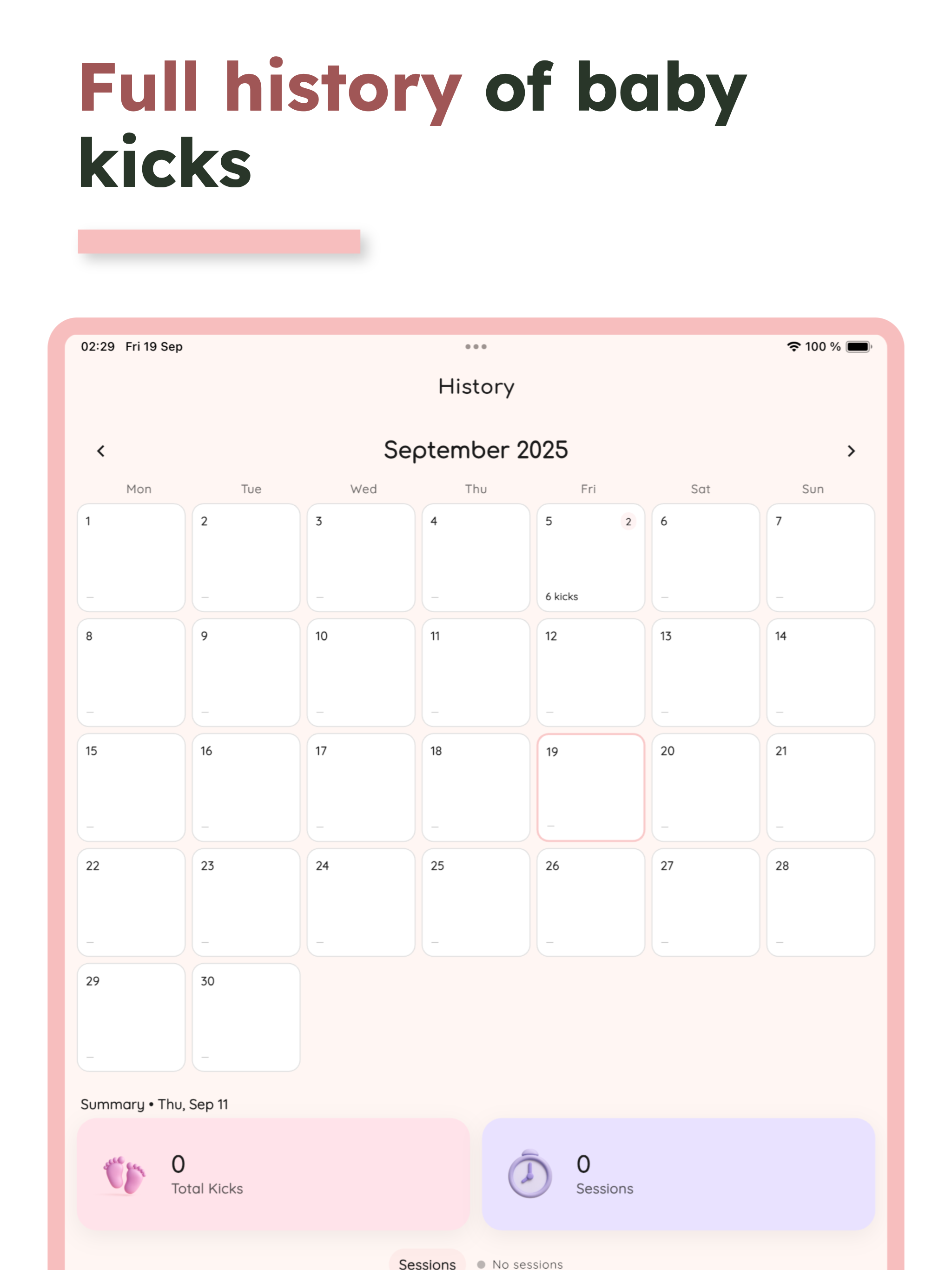 Kick Count - Baby Tracker screenshot 7