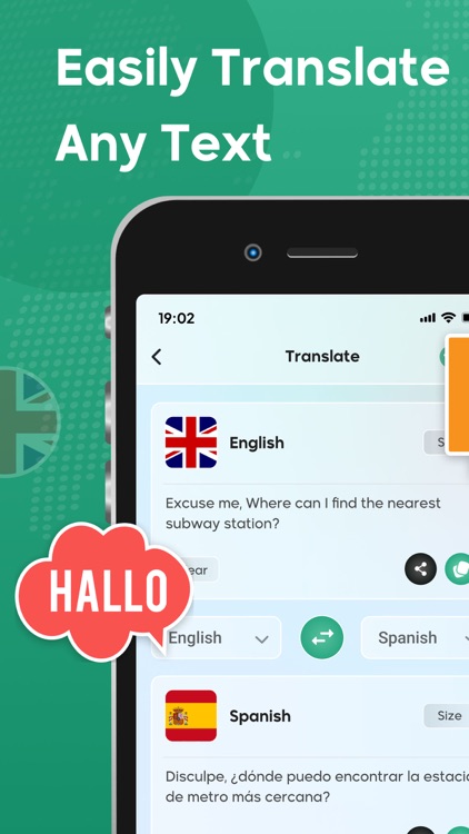AI Keyboard Translator - Typed