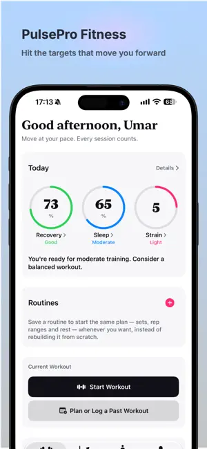 PulsePro Fitness screenshot 1