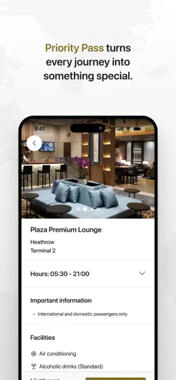 Priority Pass+ iPhone Screenshot 3
