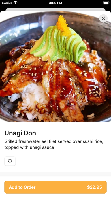 Bonsai Fusion iPhone screenshot 4 - Food & Drink app