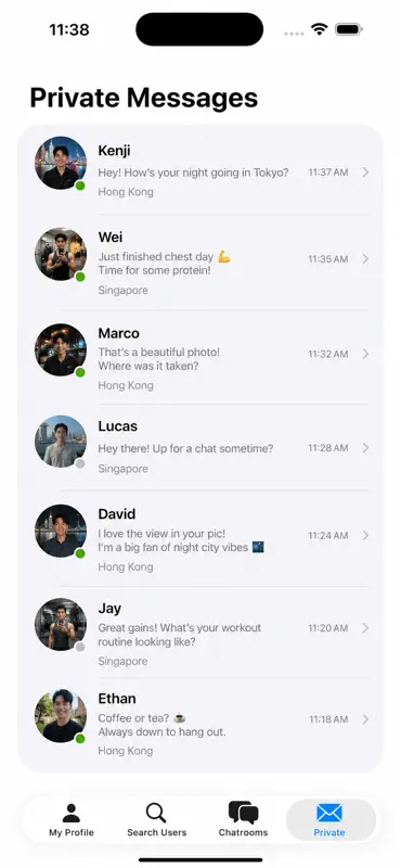 Asian Gay Chat screenshot 4 of 6