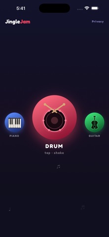 JingleJam Music iPhone screenshot