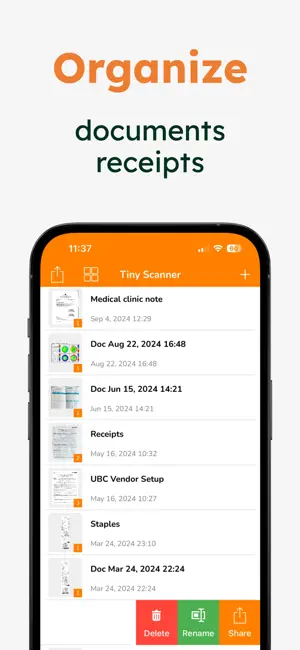 PDF Scanner • Document Scanner screenshot 4