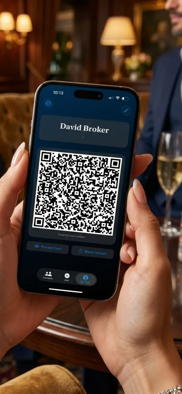 #3. Card Beam:AI Business Card +QR (iOS) 由: Anass Damri