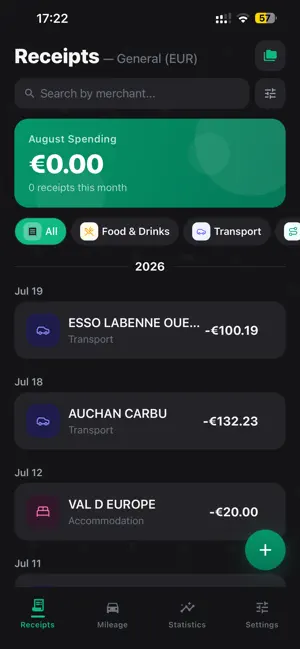 Qendo — AI Expense Tracker screenshot 1