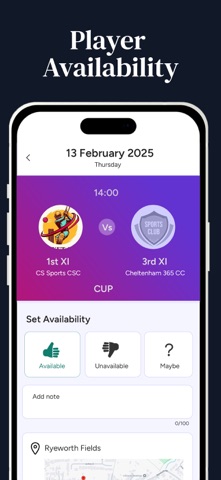 ClubSports365 screenshot