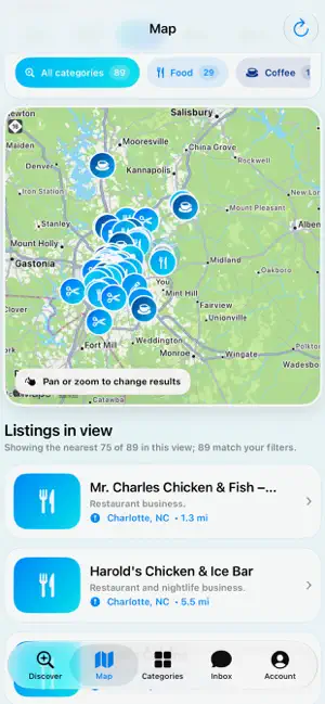 Black Business Finder screenshot 2