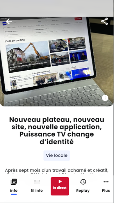 Puissance Télévision Screenshot
