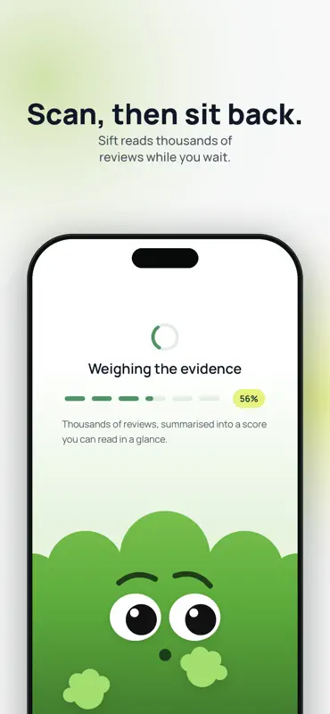 Sift - Real Product Reviews screenshot 5 of 5
