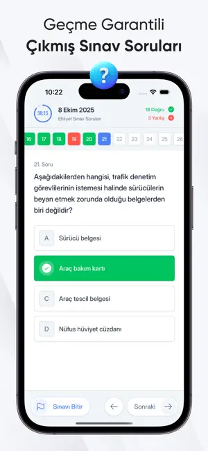 Ehliyet Sınav Soruları - Yeni screenshot 3
