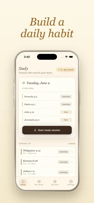 OneNineteen: Scripture Memory screenshot 1