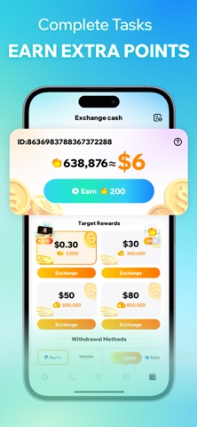 StepCash: Walk & Earn Rewards iPhone screenshot 3