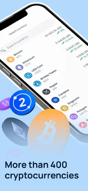 Bit2Me - Buy Cryptocurrencies iPhone screenshot 2