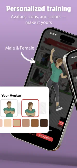 Push me! Workout Planner screenshot 4